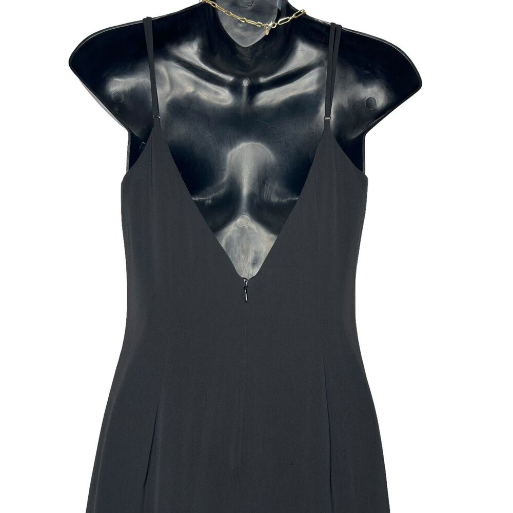 TJD The Jetset Diaries V Neck Black Lorenzo Jumpsuit Size Small - Picture 9 of 9